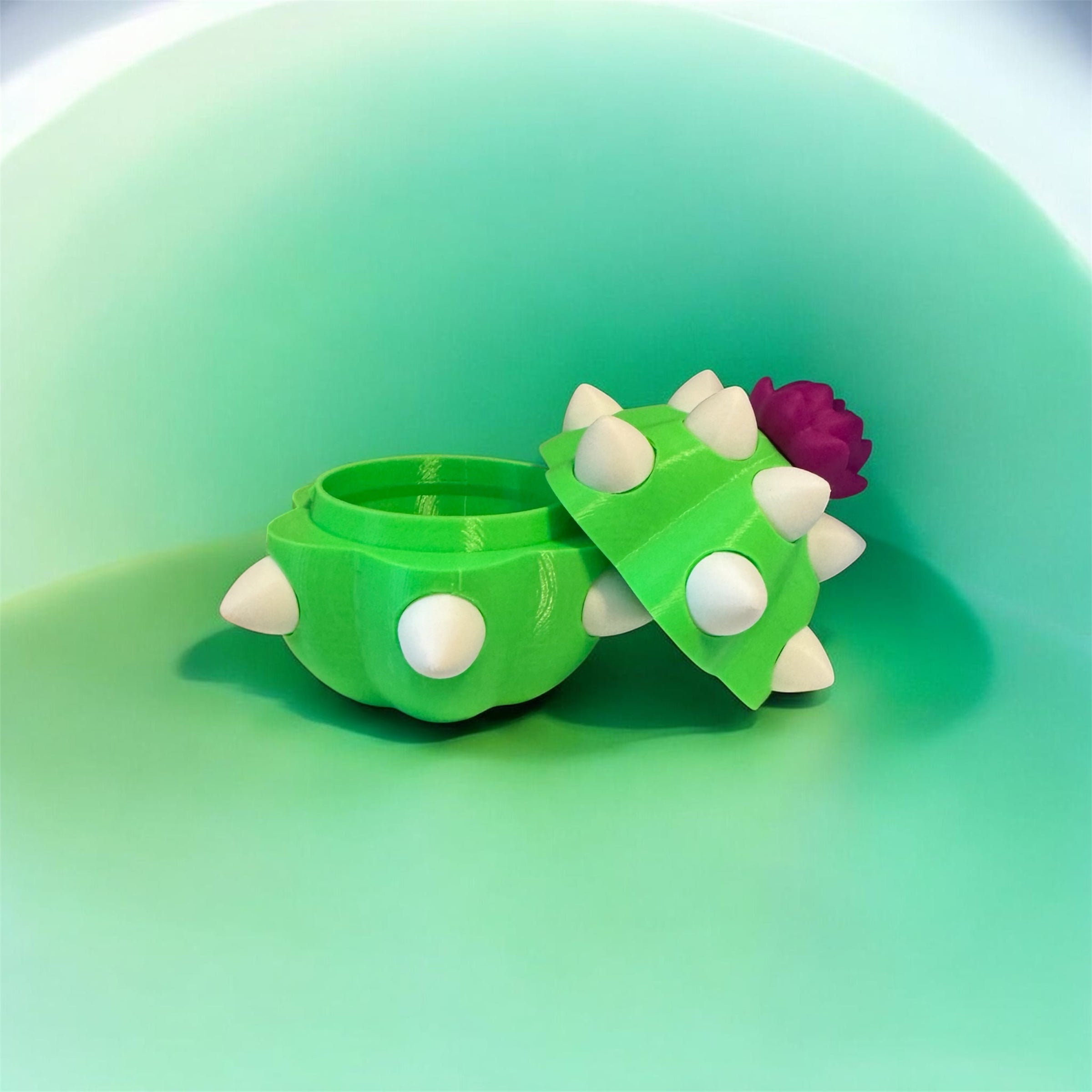 Cactus dragon with the egg