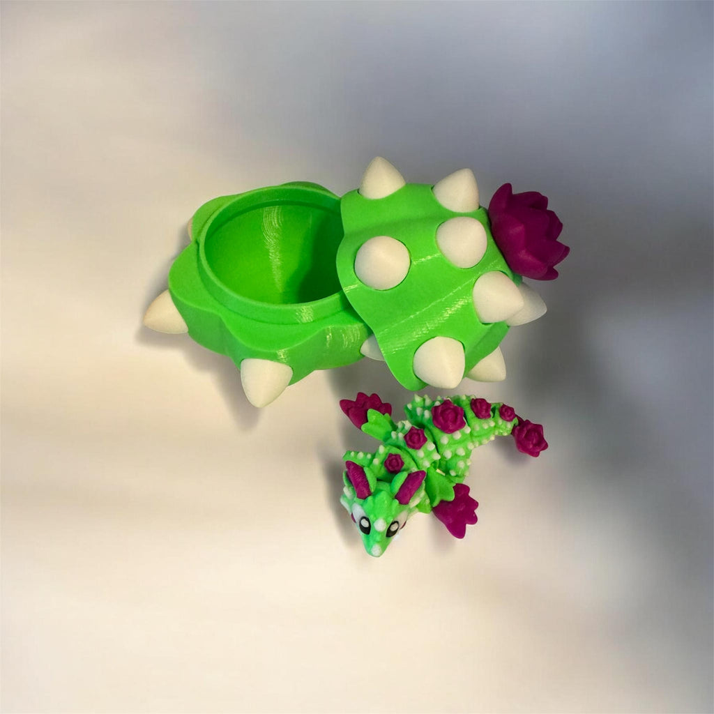 Cactus dragon with the egg