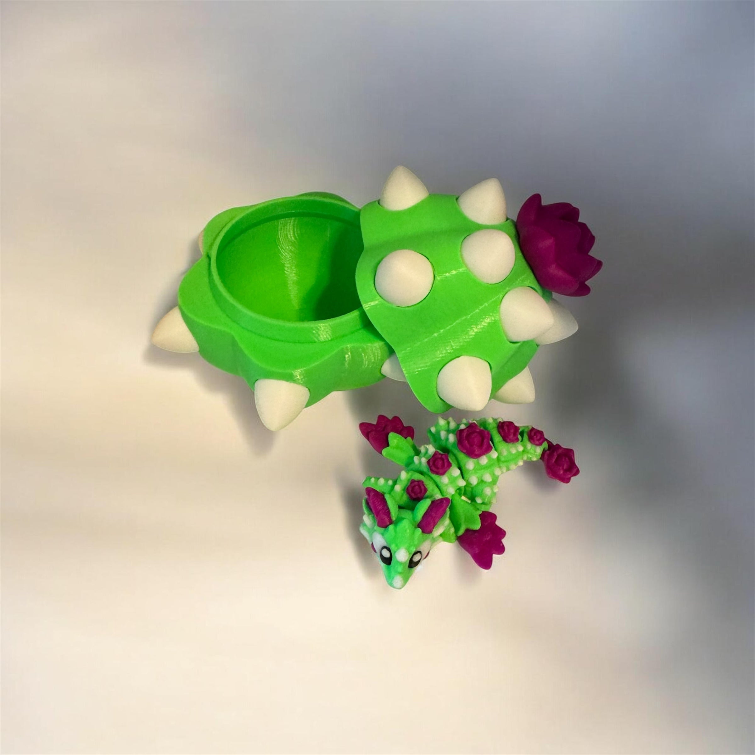 Cactus dragon with the egg
