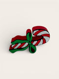 Candy Cane 3D printed straw topper