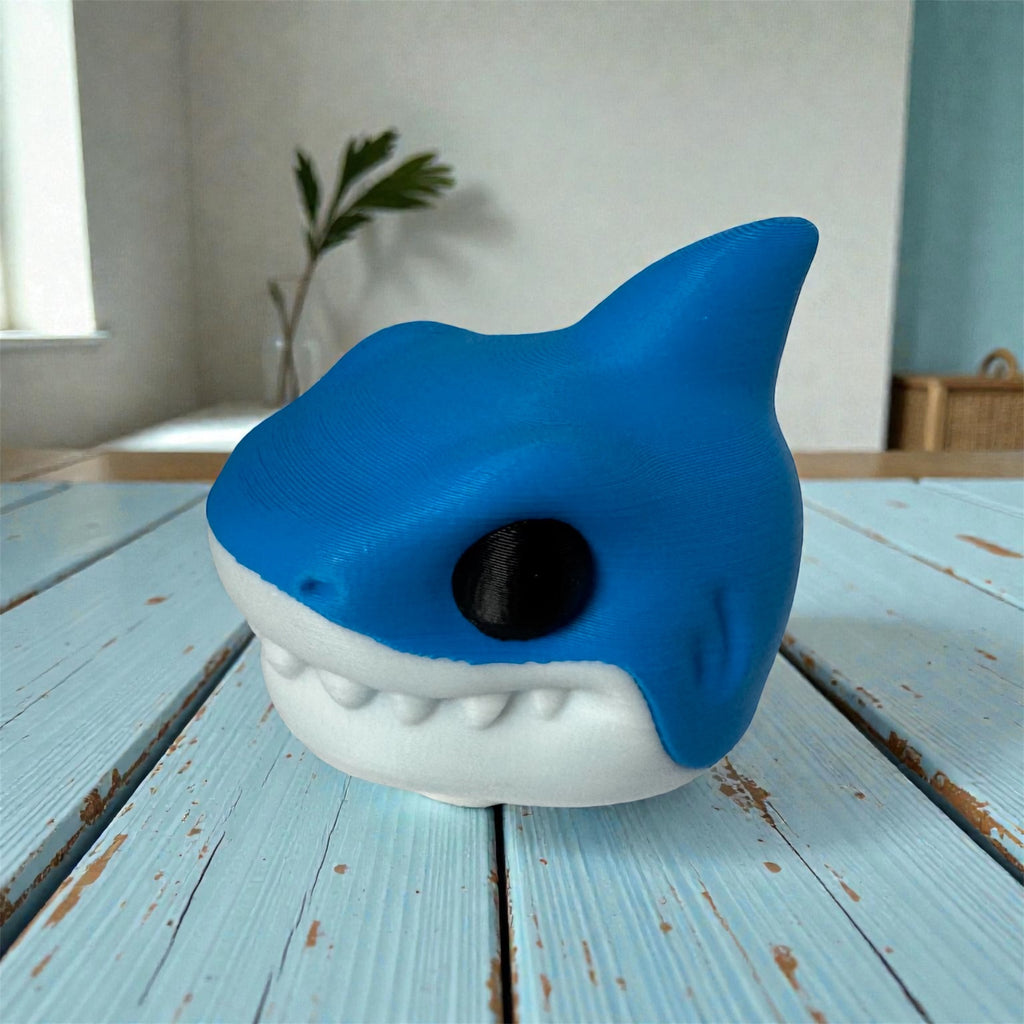 Shark Clicker 3D Printed