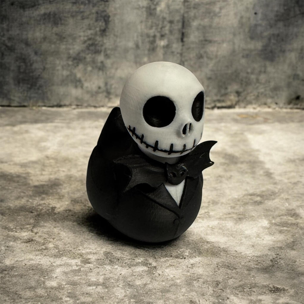 Skull duck Keychain 3D Printed