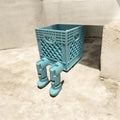 Mini crate with legs 3D Printed