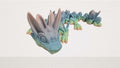 Easter bunny dragon 3D Printed