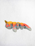 Mini Narwhale Melted Ice Cream Cone 3D Printed